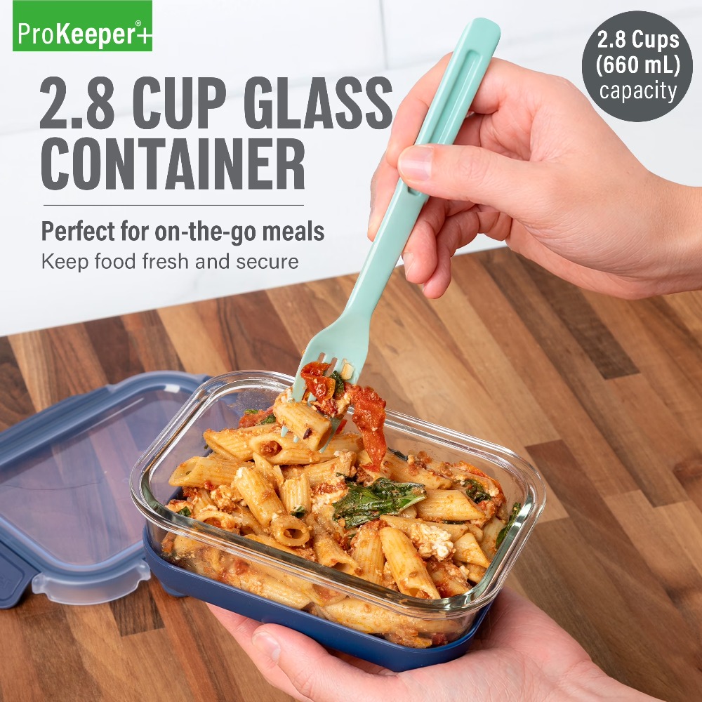 Meal Prep Glass - Стеклянный контейнер для хранения продуктов объемом