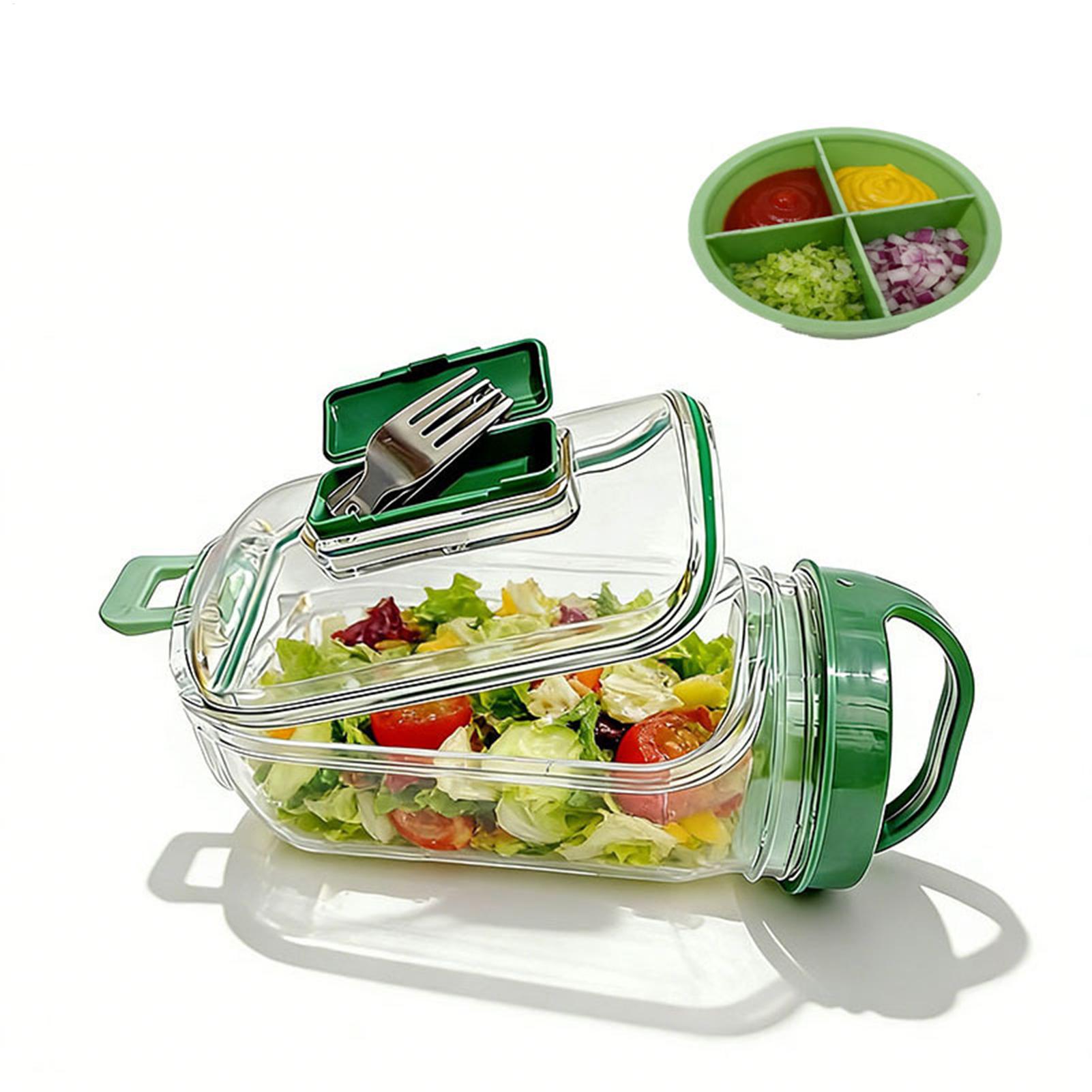 Meal Prep Gym - Контейнер для салата с боковым открытием,