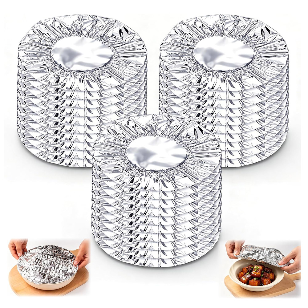 Meal Prep Fit - Многоразовые крышки из алюминиевой фольги для