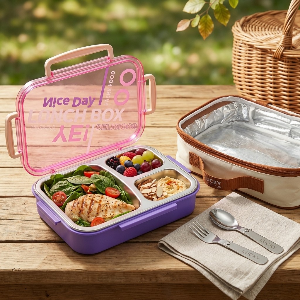 Meal Prep Or Prep Meal - Ланч-бокс из нержавеющей стали 304 для