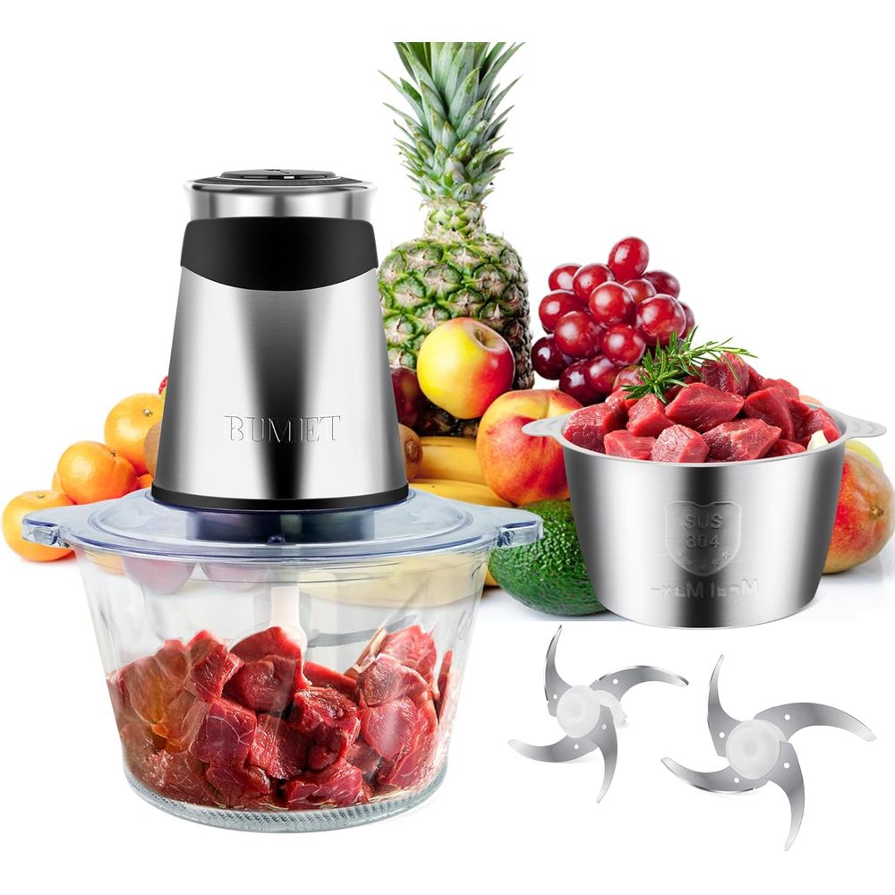 Veggie Chopper Cup - Мясорубка 500 Вт с 2 чашами
