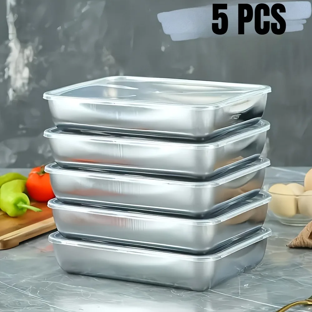 Meal Prep Glass - Набор из 5 контейнеров для хранения