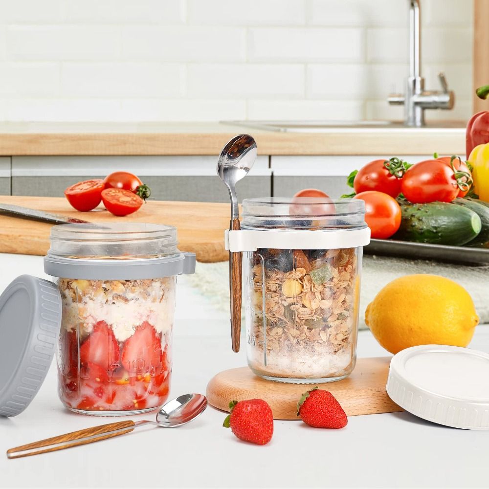 Overnight Oat Jar - Банка для йогурта, 350 мл, баночки