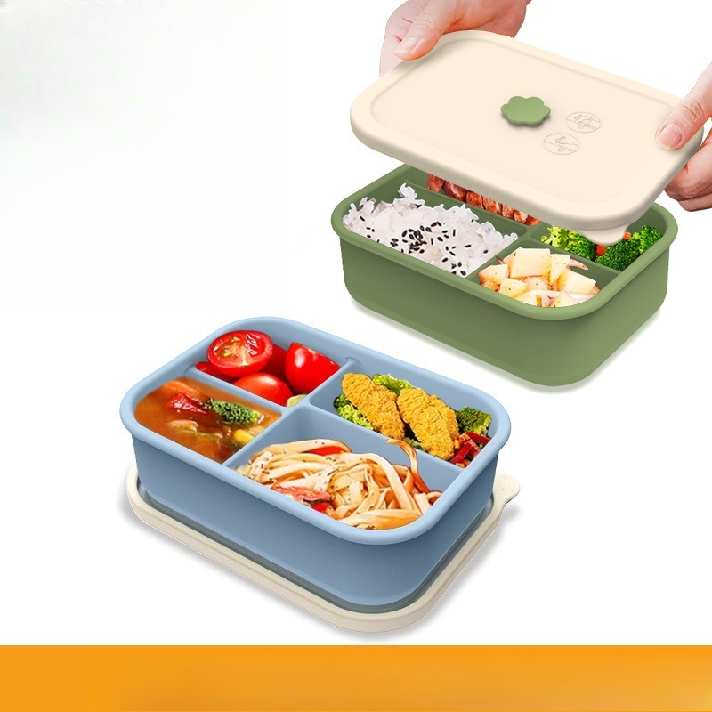 Meal Prep Weight Loss - Силиконовый ланч-бокс для микроволновой печи с