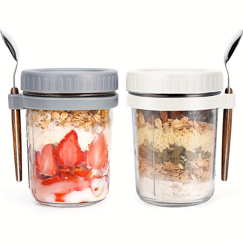 Стеклянная чашка для овсяных п – обзор и цена Overnight Oat Jar