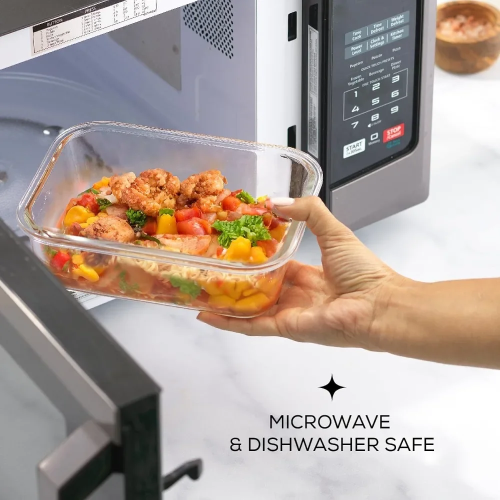 y Стеклянные контейнеры для хр – обзор и цена Meal Prep Glass