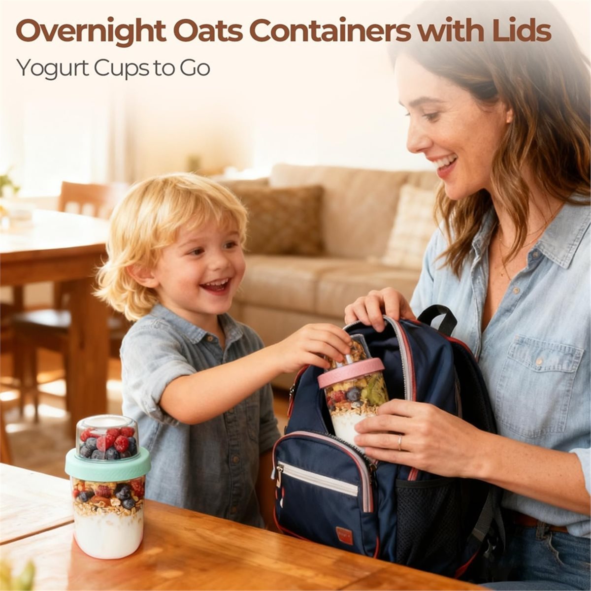 Стеклянные контейнеры для овся – обзор и цена Overnight Oat Jar
