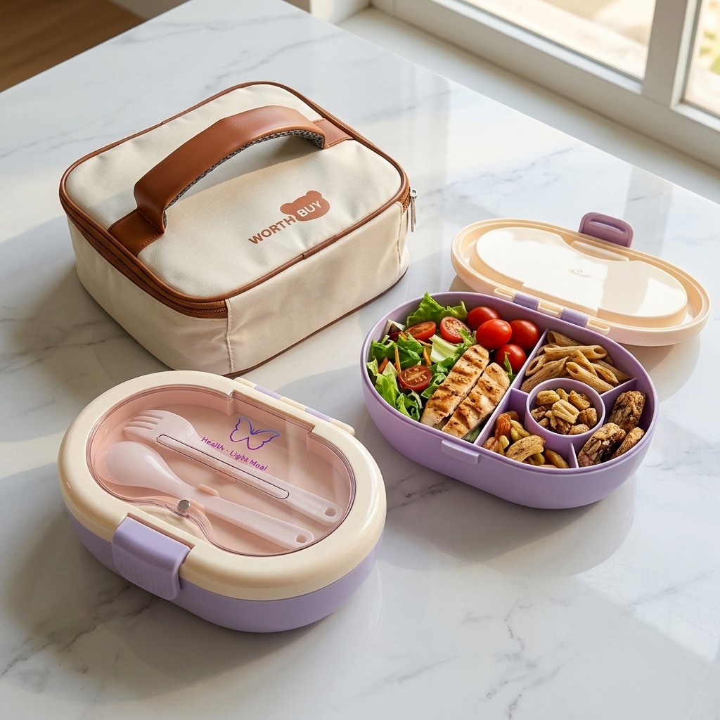 Пластиковый ланч-бокс с отделе – обзор и цена Meal Prep Or Prep Meal