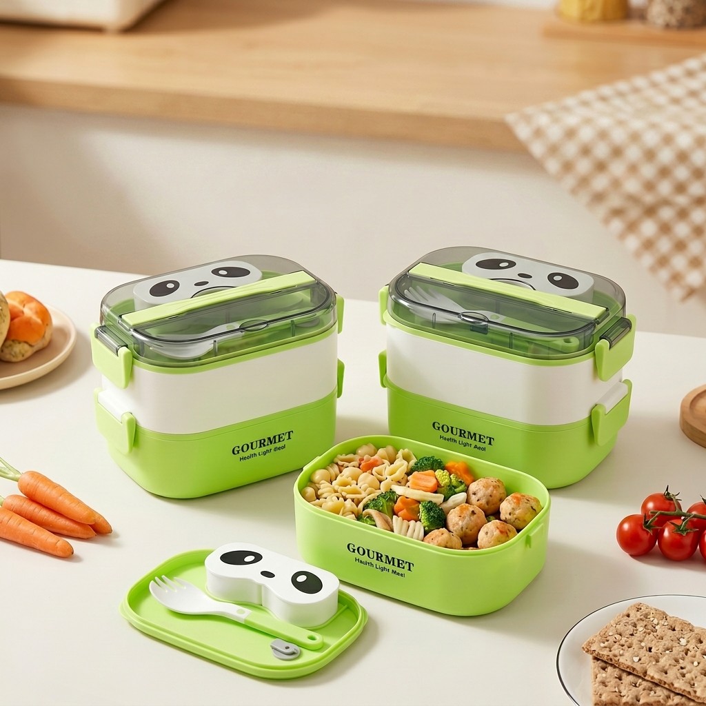 Двухслойный пластиковый ланч-б – обзор и цена Meal Prep Or Prep Meal