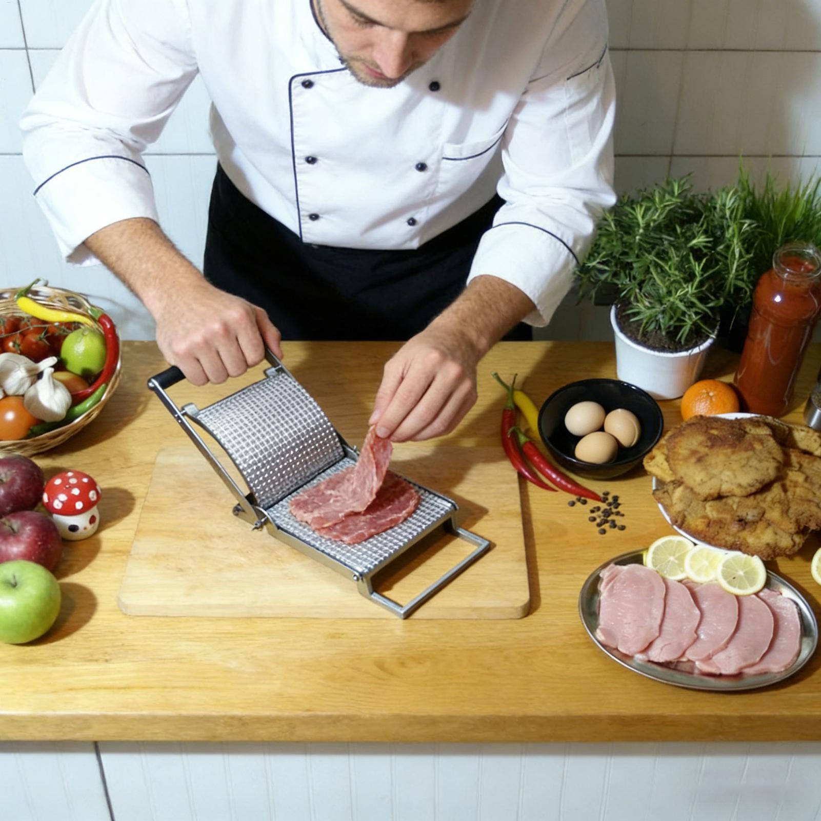 Тендерайзер для мяса из нержав – обзор и цена Meal Prep Pork