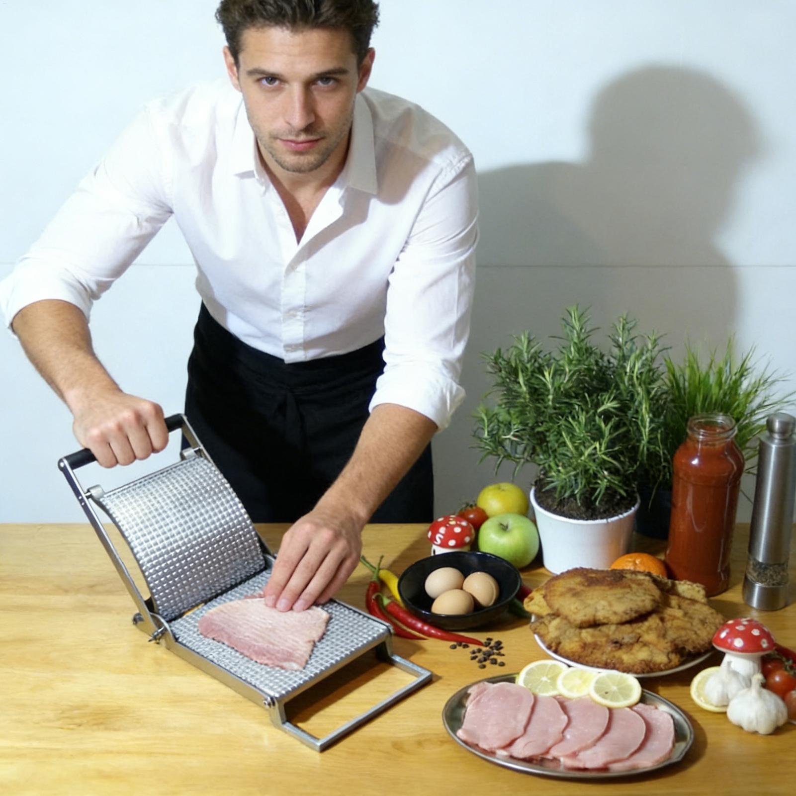 Тендерайзер для мяса из нержав – обзор и цена Meal Prep Pork
