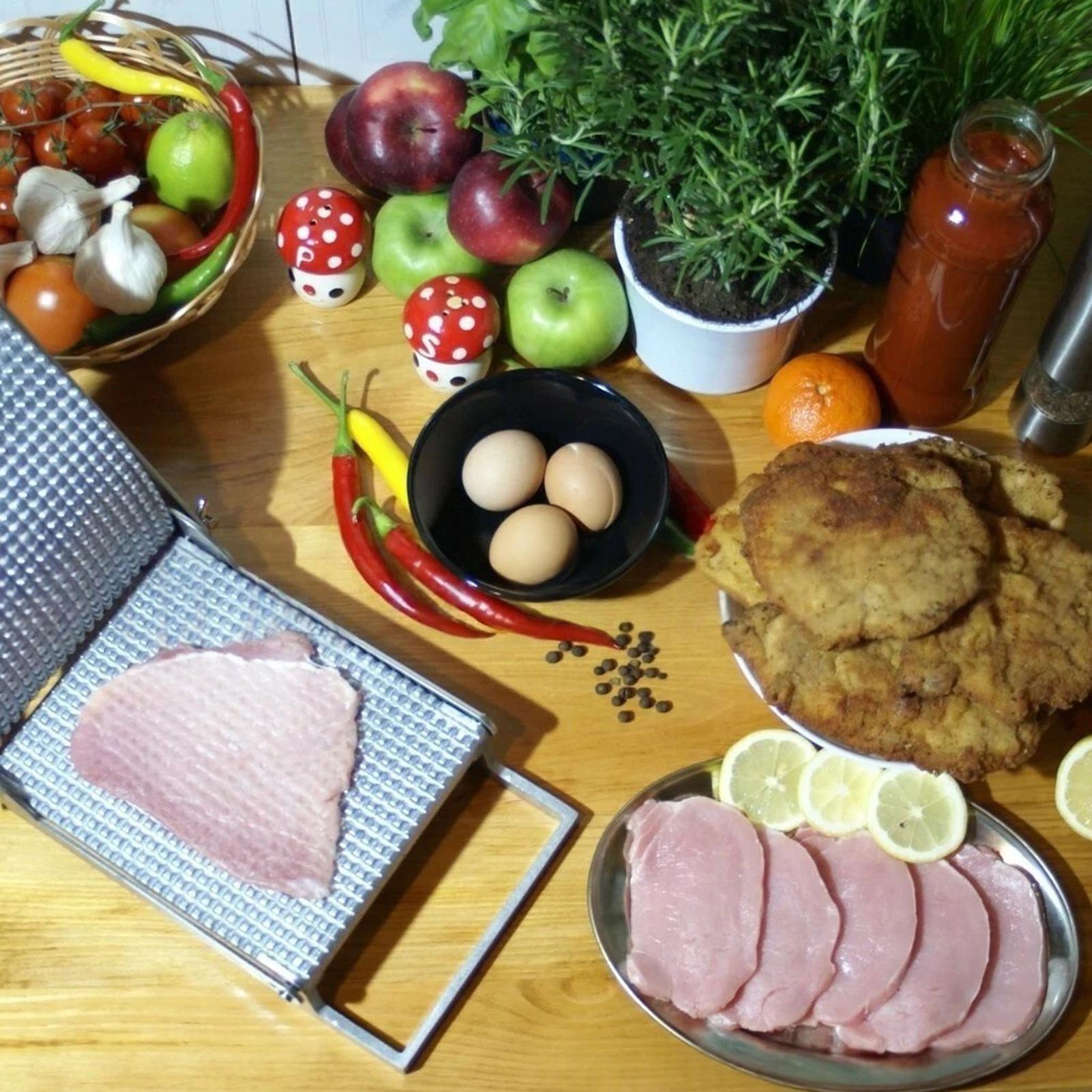 Тендерайзер для мяса из нержав – обзор и цена Meal Prep Pork