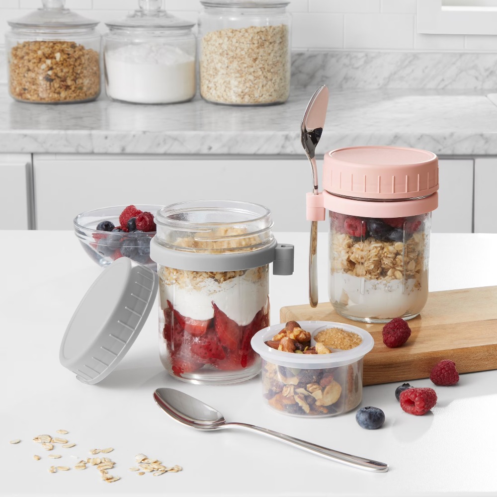 Портативный контейнер для овся – обзор и цена Meal Prep Glass