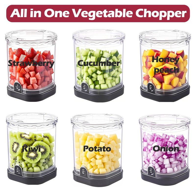 AS63-Кухонный гаджет для нарез – обзор и цена Veggie Chopper Cup