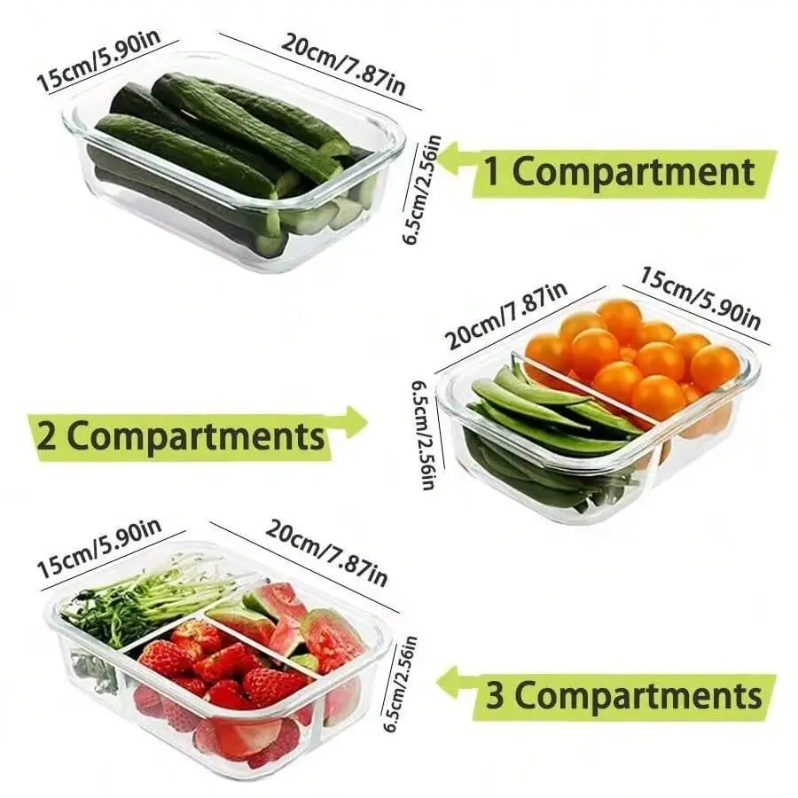 Стеклянный контейнер для хране – обзор и цена Meal Prep Glass