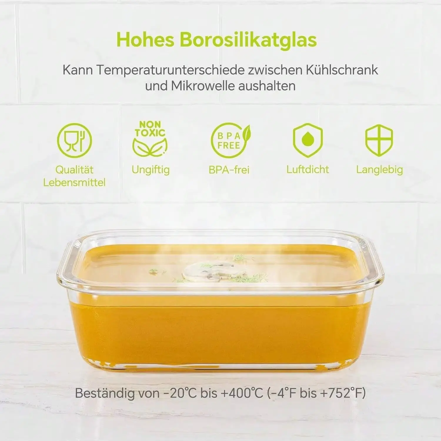 Стеклянный контейнер для хране – обзор и цена Meal Prep Glass
