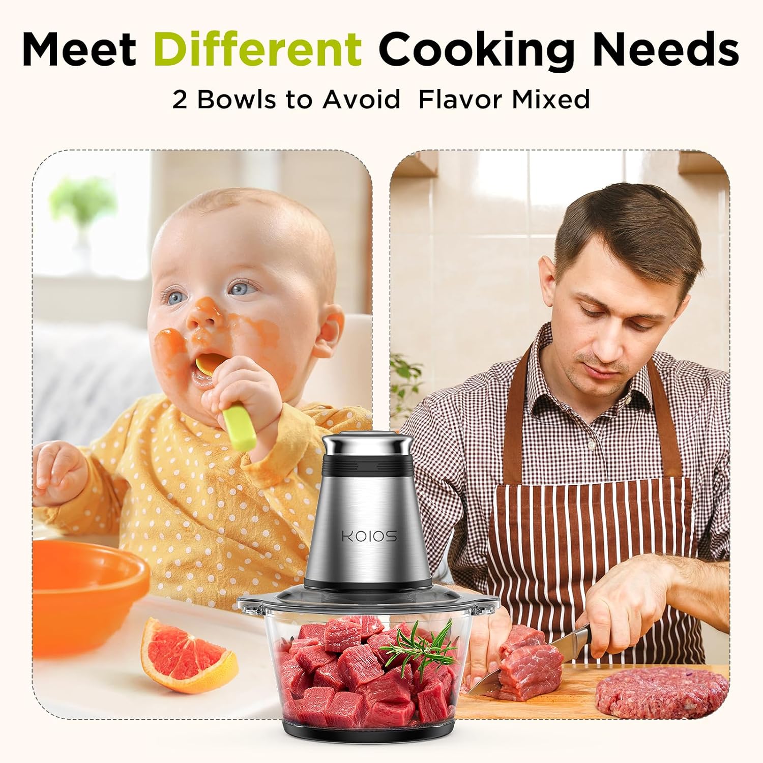 Измельчитель продуктов 500 Вт, – обзор и цена Veggie Chopper Cup